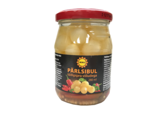 Minu pearl onion with chilli pepper slices 280ml
